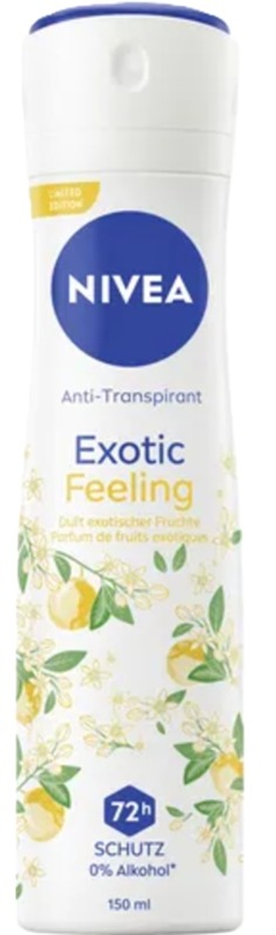 Nivea Deo Spray Exotic Feeling 150 ML