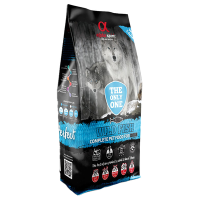 alpha spirit The Only One Wilde Vis - 3 kg - hondenbrokken