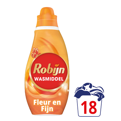 Robijn Fleur & Fijn Fleur & Fijn wasmiddel  - 720 wasbeurten