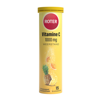 2x Roter Vitamine C 1000 mg Sinaasappel Ananas 15 bruistabletten