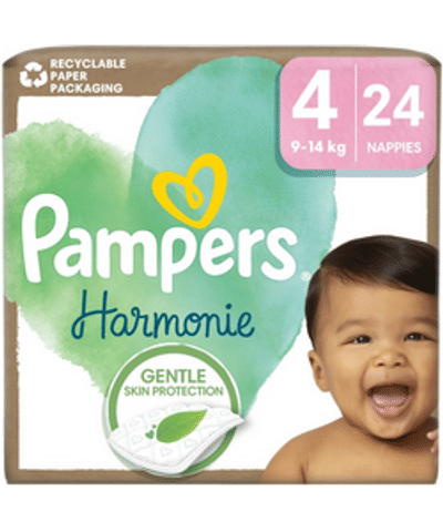 Pampers Harmonie  luiers maat 4 - 24 stuks