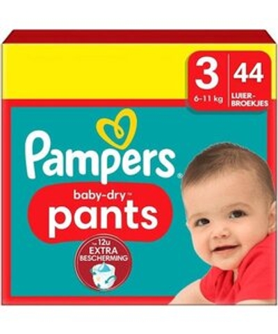 Pampers Baby Dry Pants  luierbroekjes maat 3 - 44 stuks