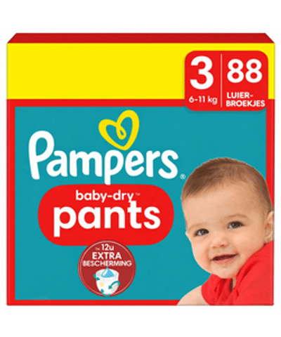 Pampers Baby Dry Pants  luierbroekjes maat 3 - 88 stuks