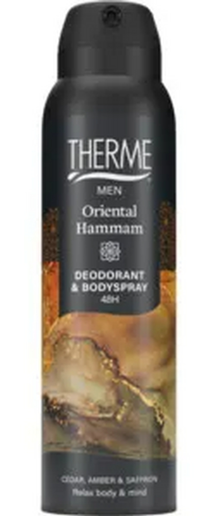 Therme Men Deodorant & Bodyspray Oriental Hammam 150 ml