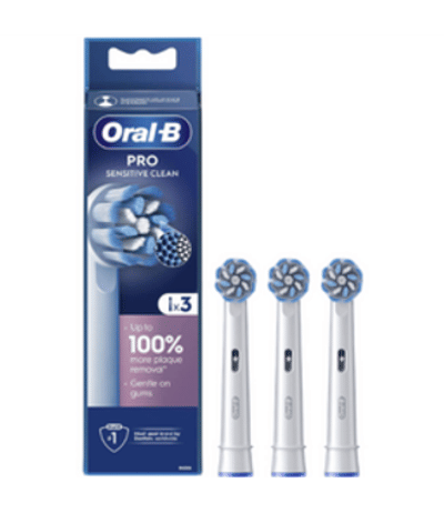 Oral-B Sensitive Clean  opzetborstels - 3 stuks