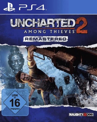 Uncharted 2 Among Thieves Remastered-Duits (PlayStation 4) Nieuw