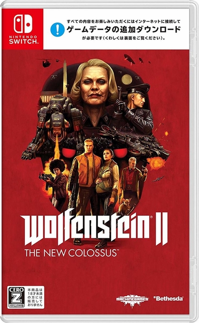 Nintendo Wolfenstein II: The New Colossus, Switch Standaard Nintendo Switch