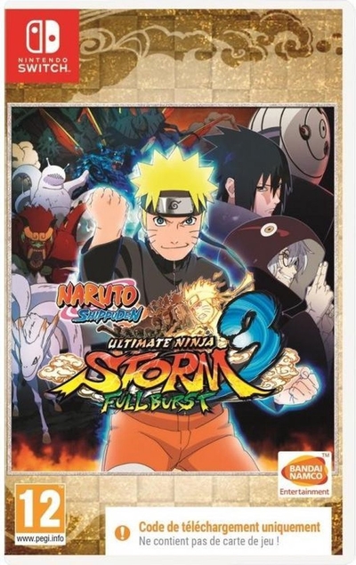 Naruto Shippuden Ultimate Ninja Storm 3 Full Burst (Code-in-a-box) - Nintendo Switch versie