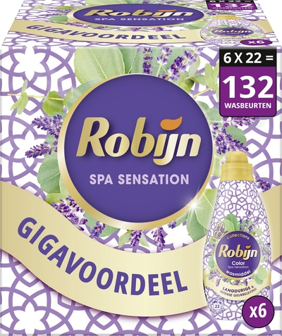 Robijn Vloeibaar wasmiddel gekleurde was - 132 wasbeurten
