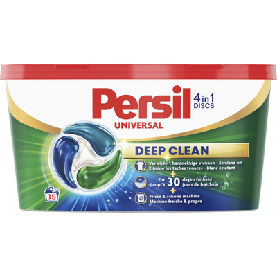 Persil Universal & Deep Clean wascapsules witte was - 15 wasbeurten