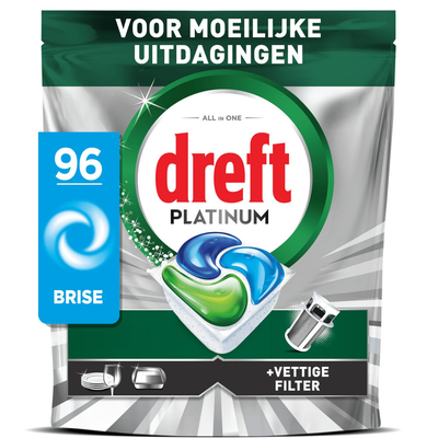 Dreft  vaatwastabletten  - 288 wasbeurten