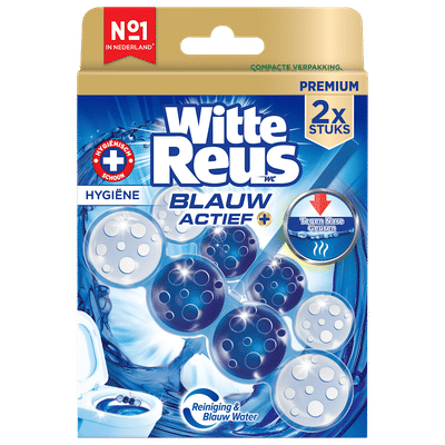 Witte Reus Toiletblok Self Active Hygiene 2 st