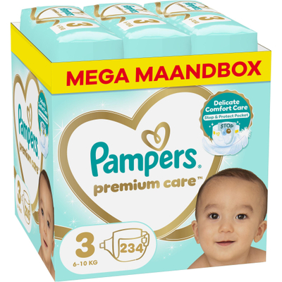 Pampers Premium Care  luiers maat 3 - 234 stuks