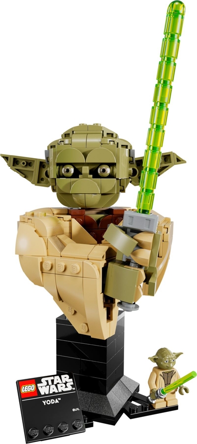 LEGO Yoda buste
