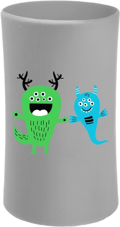 Pura Silicone Sleeve Monster – Beschermhoes voor Pura Roestvrij Stalen Flessen – Duurzaam, BPA-vrij en Verhoogt Grip – Geschikt voor Pura Rietjes- en Drinkflessen