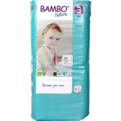 Bambo Nature  luiers maat 3 - 52 stuks