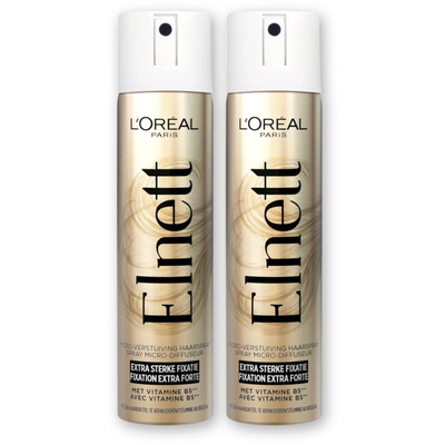 Elnett Haarlak extra sterk 2-pack Haarstyling 2 stuks