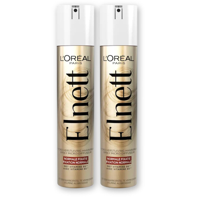 Elnett Hairspray normale fixatie 2-pack Haarstyling 2 stuks