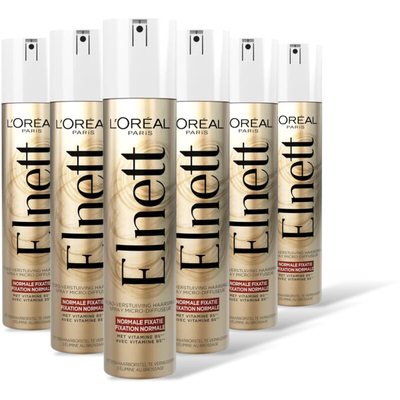 Elnett Hairspray normale fixatie 6-pack Haarstyling 6 stuks