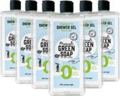 Marcel's Green Soap Douchegel - 0% - 6 x 300ml