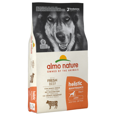 12kg Almo Nature Adult Rund & Rijst Large Hondenvoer - hondenbrokken