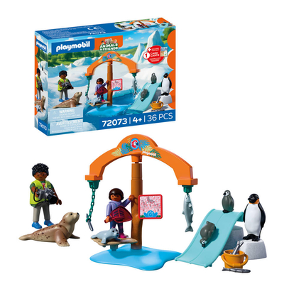PLAYMOBIL Animals & Friends dierentuin: ijsexpeditie 72073