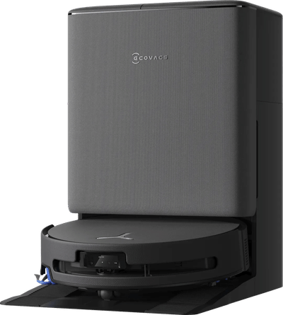 ECOVACS - DEEBOT T90 PRO OMNI BLACK EU - Robotstofzuiger - 30.000Pa - Charge PowerBoost - OZMO Roller 3.0 - ZeroTangle 4.0 - reiniging met warm water bij 75 °C - IA YIKO agent - automatisch legen - zwart