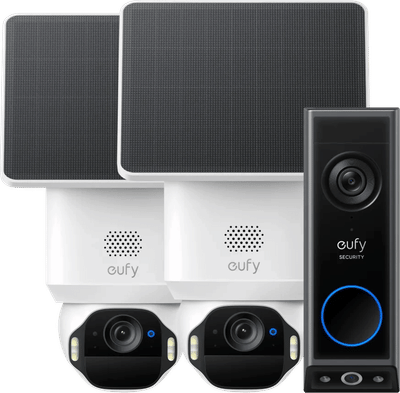 Eufy SoloCam E42 Duo Pack + Video Doorbell E340