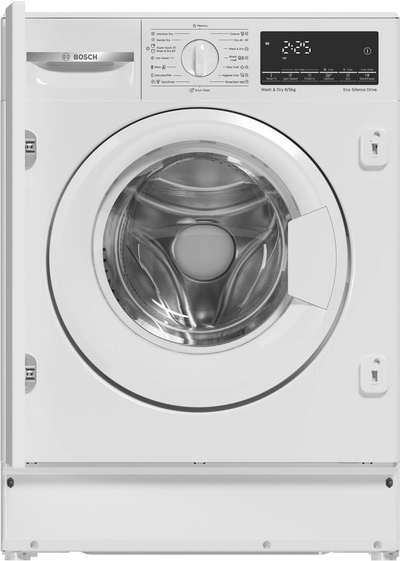 BOSCH WKD28490EU Serie 6 Inbouw Was-droogcombinatie