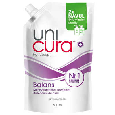 Unicura Handzeep Balans Navulling 500 ml