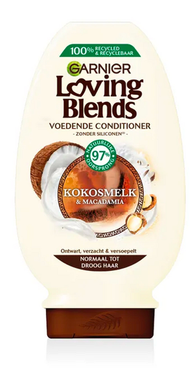Garnier Loving Blends Kokosmelk & Macadamia Conditioner 250 ml