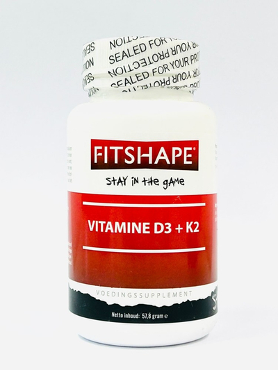 Fitshape Vitamine D3 & K2 Tabletten 90TB