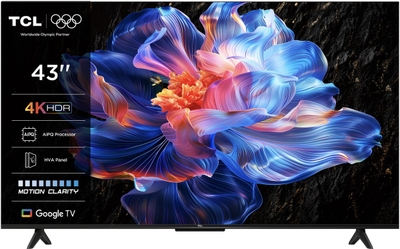 TCL 43V6C - 43 inch - 4K LED - 2025 - Buitenlands model