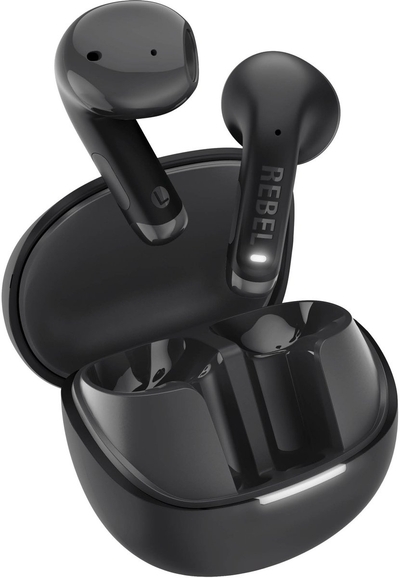 Fresh 'n Rebel Twins Core 2 - Draadloze oordopjes - Bluetooth oortjes met 40 uur speeltijd - Met Microfoon en App - Storm Grey