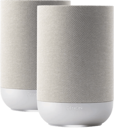 Denon Home 200 Zilver Duo Pack