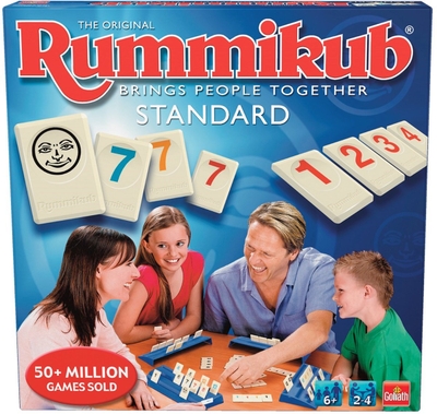 Orginele Rummikub spel - standaard editie Goliath 2-4 spelers