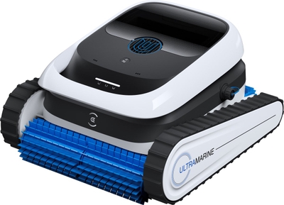 ECOVACS - Ultramarine P1 – Draadloze Zwembadreiniger – AIVI 3D Navigatie – Krachtige Onderwaterreiniging – intelligente routeplanning, APP-bediening, voor zwembaden tot 1.615 m², Bijgewerkte Nederlandse gebruiksaanwijzing
