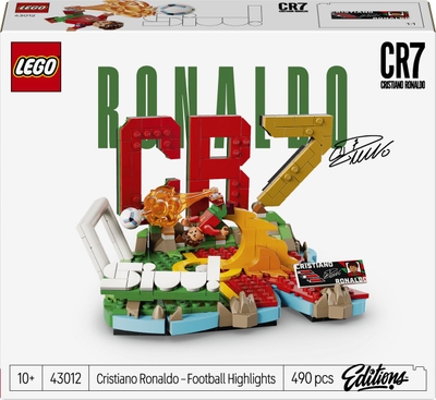 LEGO Editions Sports Cristiano Ronaldo – Voetbalhoogtepunten CR 7 Set 43012
