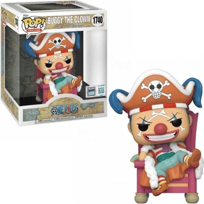 Funko Pop! Animation: One Piece - Buggy the Clown (On Throne) #1740 [2024 Summer Convention Exclusive]