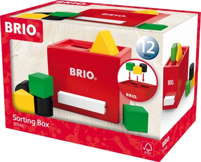 BRIO - Sorting Box, Red (30148)