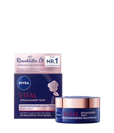 NIVEA Vital Stralende Teint Regenererende Nachtverzorging Nachtcrème 50 ml