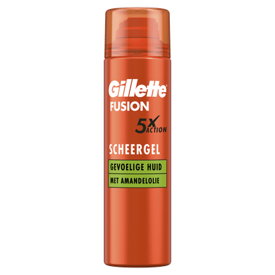 Gillette Fusion5 ultra gevoelige huid scheergel Scheren en ontharen 200 ml