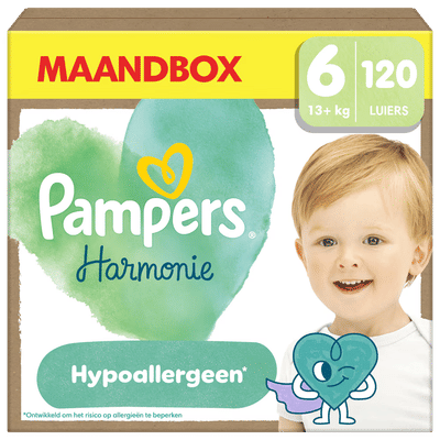 Pampers Harmonie  luiers maat 6 - 120 stuks