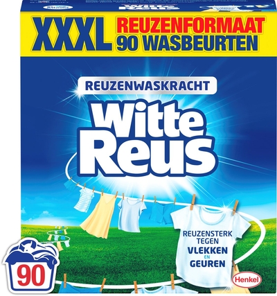 Witte Reus  waspoeder witte was - 90 wasbeurten