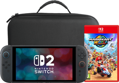 Nintendo Switch 2 + Mario Kart World + BlueBuilt Travel Case