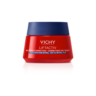 Vichy Liftactiv B3 Teint Egaliserende Nachtcrème - Voor elk huidtype - Verrijkt met pure Retinol en Niacinamide - 50ml