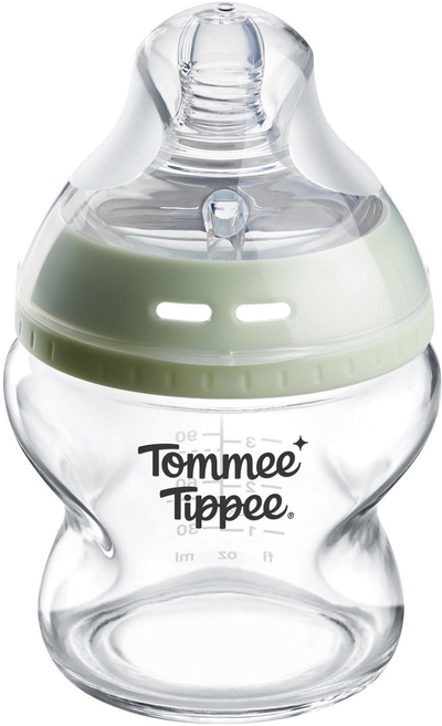 Tommee Tippee glazen Natural Start fles - 1 x 150ml babyfles - 0m+