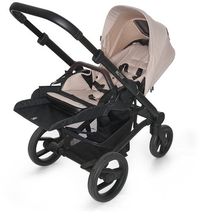 Dooky Buggy Seat Extender - Verlengt zitvlak met 40cm - Zwart - Universeel, past op de meeste buggy's