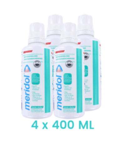 Meridol Mondspoeling Tandvleesbescherming - 4 x 400 ml