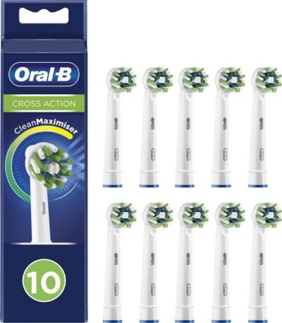 Oral-B CrossAction  opzetborstels - 10 stuks